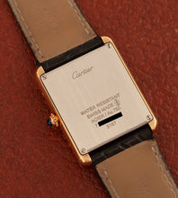 Afbeelding in Gallery-weergave laden, Cartier Tank Solo 'Large' 3167 + Box & Papers (2014)
