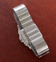Afbeelding in Gallery-weergave laden, Cartier Santos Galbée 2319 'Guilloché dial' Box + Papers (1999)