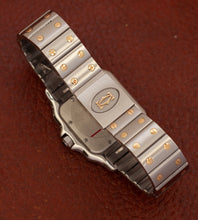 Afbeelding in Gallery-weergave laden, Cartier Santos Galbée 187901 'Caramel Dial'