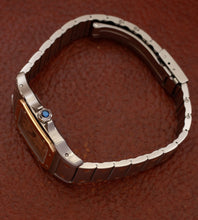 Afbeelding in Gallery-weergave laden, Cartier Santos Galbée 187901 'Caramel Dial'