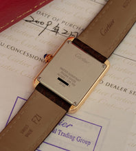 Afbeelding in Gallery-weergave laden, Cartier Tank Solo 'Small' 2743 + Box & Papers (2009)