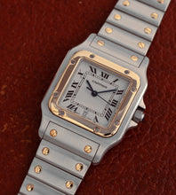 Afbeelding in Gallery-weergave laden, Cartier Santos Galbée 1566