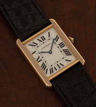 Afbeelding in Gallery-weergave laden, Cartier Tank Solo 'Large' 3167 + Box & Papers (2015)