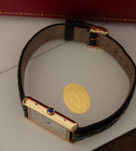 Afbeelding in Gallery-weergave laden, Cartier Tank Solo 'Large' 3167 + Box & Papers (2015)
