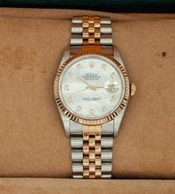 Afbeelding in Gallery-weergave laden, Rolex Datejust 16233 'MOP Dial' + Box & Papers (2001)