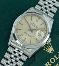 Afbeelding in Gallery-weergave laden, Rolex Datejust 16200 'Silver Patina Dial + Box & Papers (1995)