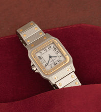 Afbeelding in Gallery-weergave laden, Cartier Santos Carree 2961 'Cartier Service Papers + Pouch'