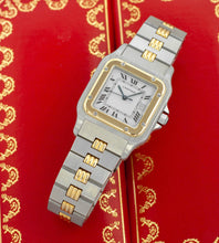 Load image into Gallery viewer, Cartier Santos Carrée 2961 'Godron Bracelet' + Box & Warranty Papers