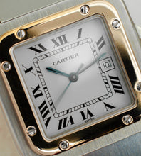 Load image into Gallery viewer, Cartier Santos Carrée 2961 'Godron Bracelet' + Box & Warranty Papers