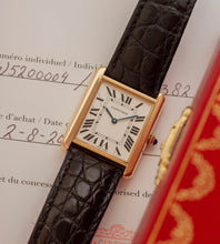 Load image into Gallery viewer, Cartier Tank Solo 'Large' W5200004 / 3167 + Box & Papers (2015)