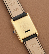 Load image into Gallery viewer, Cartier Tank Must de 'Roman Lemon Dial' (LM)