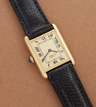 Load image into Gallery viewer, Cartier Tank Must de 'Roman Lemon Dial' (LM)