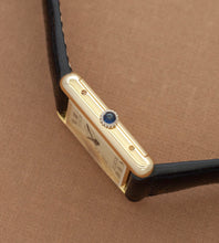 Load image into Gallery viewer, Cartier Tank Must de 'Roman Lemon Dial' (LM)