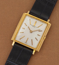 Load image into Gallery viewer, Audemars Piguet Vintage Tank Watch 18K Gold 1950s – 9/10 RSQ Manual Movement + Box