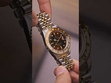 Video laden en afspelen in Gallery-weergave, Rolex GMT-Master 16753 ''Root beer / Nipple lava dial'' (1983)