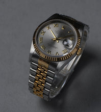 Afbeelding in Gallery-weergave laden, Rolex Datejust 16233 'Slate Grey Roman' 1996 (B+P)