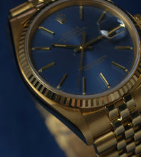 Afbeelding in Gallery-weergave laden, Rolex Datejust 16018 'Blue' 1981