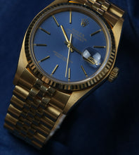 Afbeelding in Gallery-weergave laden, Rolex Datejust 16018 'Blue' 1981