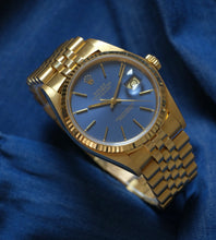 Afbeelding in Gallery-weergave laden, Rolex Datejust 16018 'Blue' 1981