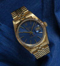 Afbeelding in Gallery-weergave laden, Rolex Datejust 16018 'Blue' 1981