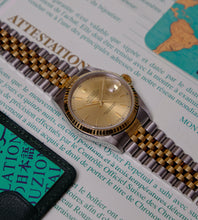 Afbeelding in Gallery-weergave laden, Rolex Datejust 16233 from 1996 (Full Set)