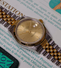 Afbeelding in Gallery-weergave laden, Rolex Datejust 16233 from 1996 (Full Set)