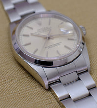 Afbeelding in Gallery-weergave laden, Rolex Datejust 16200 'Silver/Crème dial' 1998/1999