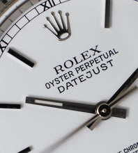 Afbeelding in Gallery-weergave laden, Rolex Datejust 16220 Porcelain Dial 1999