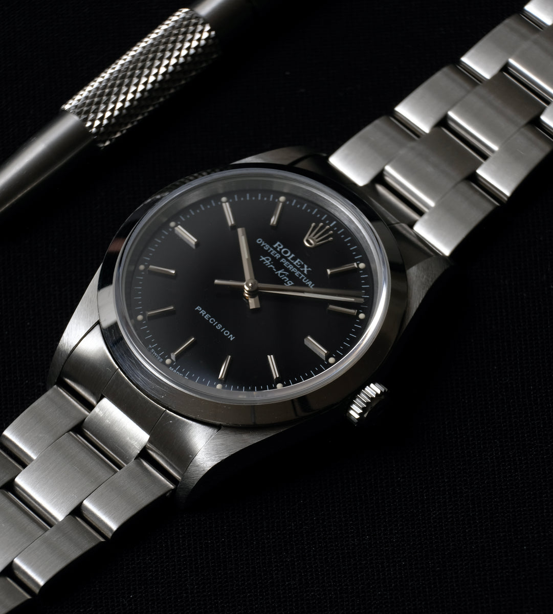 Air king black 2025 dial