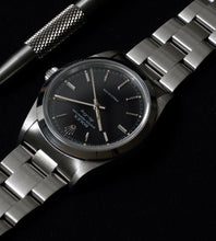Afbeelding in Gallery-weergave laden, Rolex Air-King 14000 Black Dial 1996
