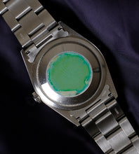 Load image into Gallery viewer, Rolex Datejust 16220 Blue Applied Roman Dial from 1999