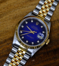 Afbeelding in Gallery-weergave laden, Rolex Datejust 16233 Vignette Dial 1995 + Papers