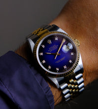 Afbeelding in Gallery-weergave laden, Rolex Datejust 16233 Vignette Dial 1995 + Papers