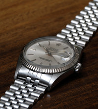 Afbeelding in Gallery-weergave laden, Rolex Datejust 16014 Silver Dial 1986