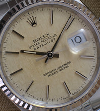 Afbeelding in Gallery-weergave laden, Rolex Datejust 16234 'Linen Dial' 1991