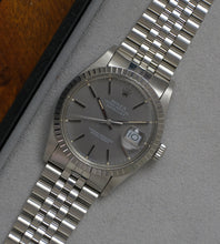 Afbeelding in Gallery-weergave laden, Rolex Datejust 16030 'Grey/Ghost Dial' 1987