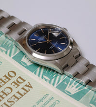 Afbeelding in Gallery-weergave laden, Rolex Date 15200 Blue Dial 2000 + Box & Papers