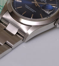 Afbeelding in Gallery-weergave laden, Rolex Date 15200 Blue Dial 2000 + Box & Papers