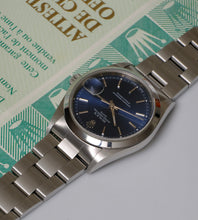 Afbeelding in Gallery-weergave laden, Rolex Date 15200 Blue Dial 2000 + Box & Papers