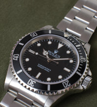 Afbeelding in Gallery-weergave laden, Rolex Submariner 14060 'No-Date' 1997