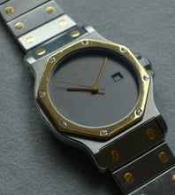 Afbeelding in Gallery-weergave laden, Cartier Santos Octagon 2965 'Slate Grey / Ghost Dial'