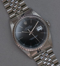Afbeelding in Gallery-weergave laden, Rolex Datejust 16220 'Black' 2004