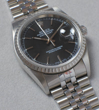 Afbeelding in Gallery-weergave laden, Rolex Datejust 16220 'Black' 2004