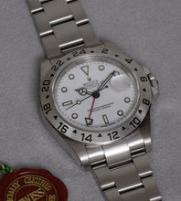 Afbeelding in Gallery-weergave laden, Rolex Explorer II 16570 Polar + Papers