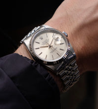 Afbeelding in Gallery-weergave laden, Rolex Datejust 16234 Silver Dial 1989