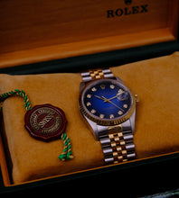 Afbeelding in Gallery-weergave laden, Rolex Datejust 16233 Vignette Dial 1995 + Box & Papers