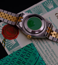 Afbeelding in Gallery-weergave laden, Rolex Datejust 16233 Vignette Dial 1995 + Box & Papers