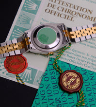 Afbeelding in Gallery-weergave laden, Rolex Datejust 16233 Vignette Dial 1995 + Box & Papers