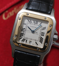 Load image into Gallery viewer, Cartier Santos Galbee 187901 + Box (90's)