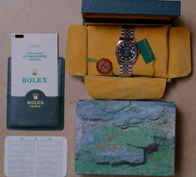 Load image into Gallery viewer, Rolex Datejust 16234 Black Diamond Dial 1996 (Box + Papers)